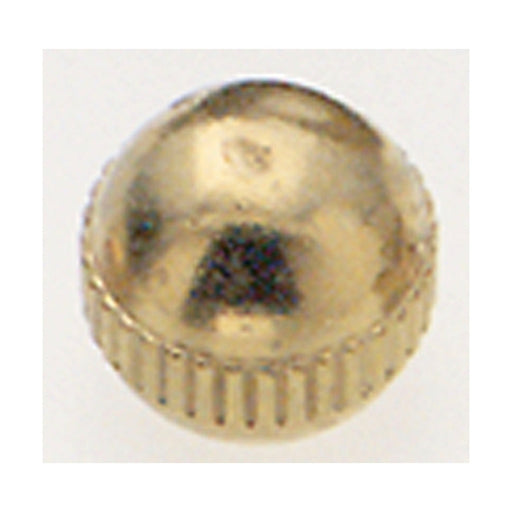 SATCO SMALL KNOB BR B/L 8/32 FEMALE 90-955