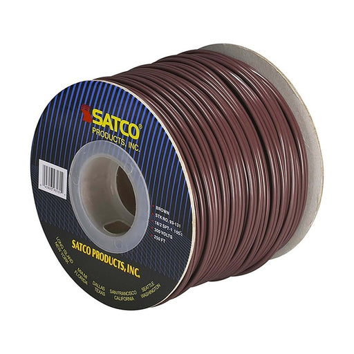 SATCO 18/2/SPT/1 250' SPOOL BROWN 93-131