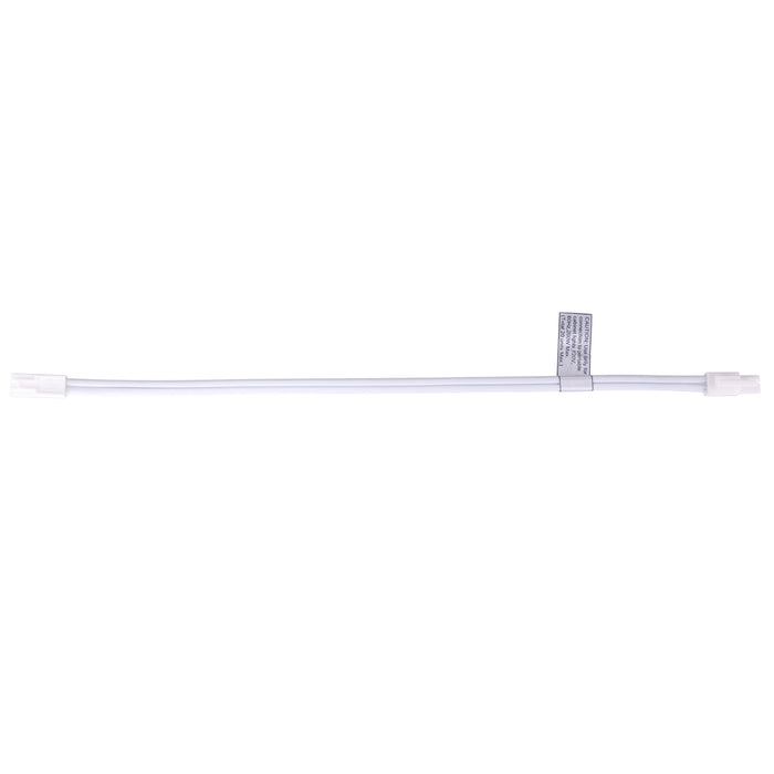 12" Puck Light Connector Cord in White