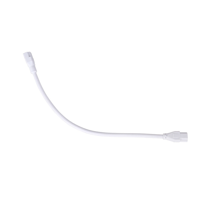 9" Under Cabinet Light Connector Cord in White