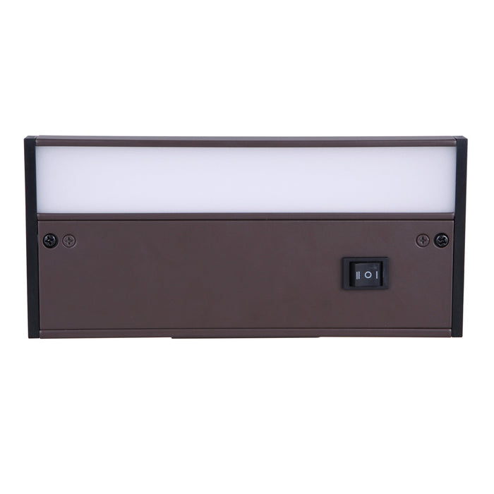 8" Under Cabinet LED Light Bar in Bronze