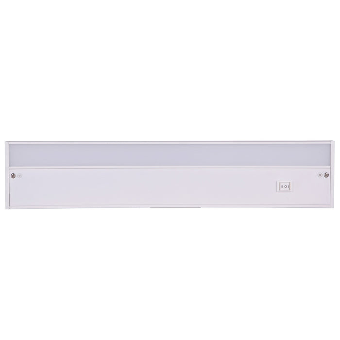 18" Under Cabinet LED Light Bar in White