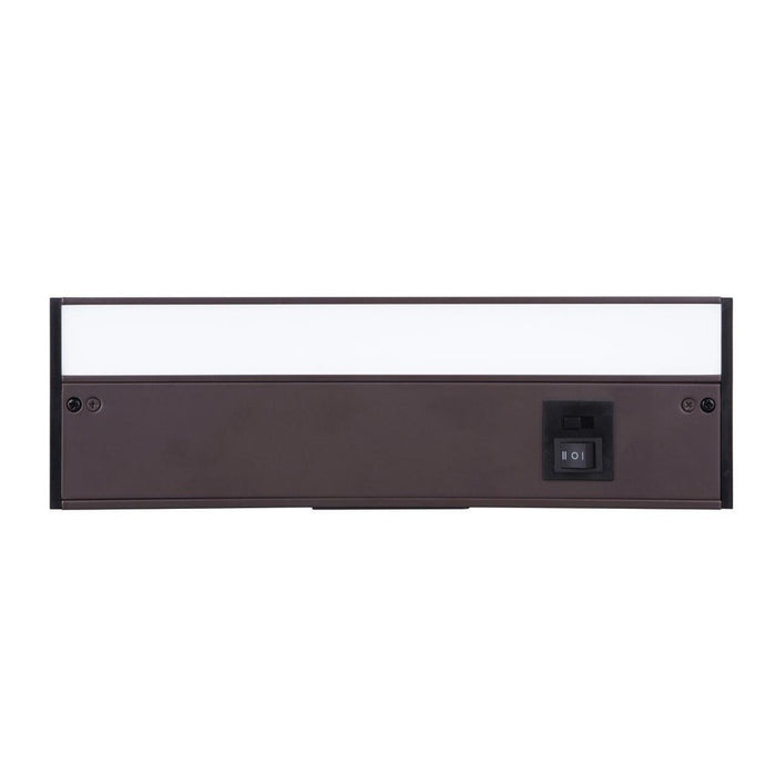 12" Under Cabinet LED Light Bar in Bronze (3-in-1 Adjustable Color Temperature)