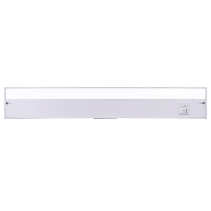 24" Under Cabinet LED Light Bar in White (3-in-1 Adjustable Color Temperature)