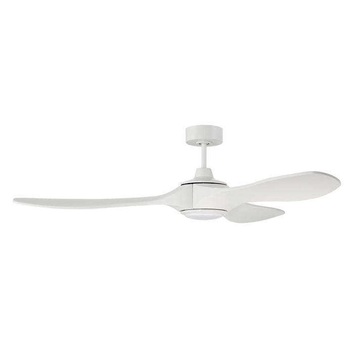 60" Envy in White w/ White Blades