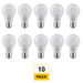 Halco LED A19 Bulb 9W 5000K 60W-Equiv 800L E26 Base Dimmable Gen-5 (10-Pack) 85097-10
