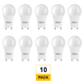 Halco LED A19 Bulb 9W 3000K 60W-Equiv 720L (800 Nominal) GU24 Base Dimmable Gen-5 (10-Pack) 85150-10
