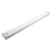 Keystone 4ft 2 lamp Complete Strip Fixture, Wired for Type B T8 LED Tubes KT-DDSLEDT8-4-2L-DP