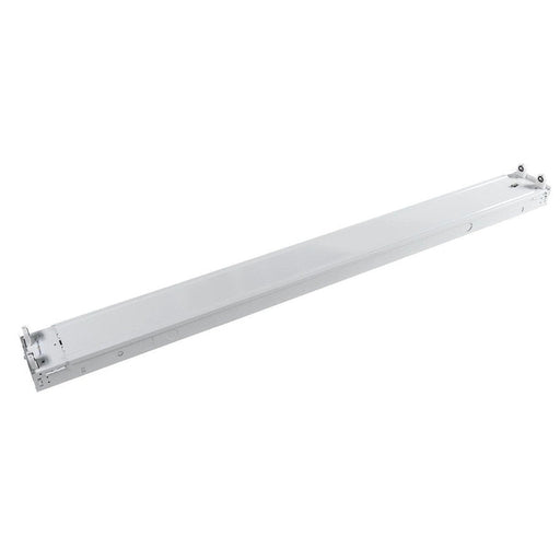 Keystone 8ft 2 lamp Complete Strip Fixture, Wired for Type B T8 LED tubes. KT-DDSLEDT8-8-2L-CP