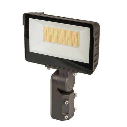 Keystone 75W LED Flood Light feat. Color Select, Rectangular Series 1 with built in photocell. 120-277V Input, 3000K/4000K/5000K KT-FLED75-R1A-UNV-8CSB-VDIM