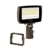 Keystone 75/60/45W LED Flood Light feat. Power Select & Color Select.  Rectangular Series 4 with Built-in Photocell.  120-277V Input.  3000/4000/5000K. Wide Flood, 7H x 7W Distribution.  Slip Fitter and Trunnion Mounts Included.