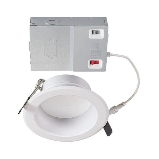 Keystone 6in Circular LED Recessed Downlight feat. Power and Color Select, 18.5/13/9W, 2700/3000/3500/4000/5000K, 90CRI, 120-277V Input, 0-10V Dimming, Remote Driver KT-RDLED18PS-6B-9CSF-VDIM