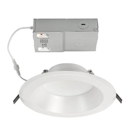 Keystone 8in Circular LED Recessed Downlight feat. Power and Color Select, 29/23/16.5W, 2700/3000/3500/4000/5000K, 90CRI, 120-277V Input, 0-10V Dimming, Remote Driver KT-RDLED29PS-8B-9CSF-VDIM