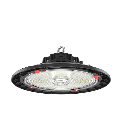 Keystone 200W Power & Color Selectable Round Highbay Gen 2 |200W/150W/100W | 90 deg lens | 12-inch diameter |120-277V | 3000K/4000K/5000K