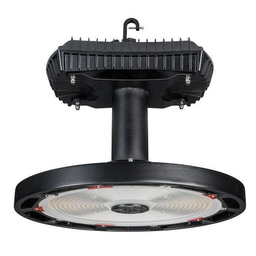 Keystone Round Highbay Fixture feat. Power Select & Color Select 400W /320W/240W, 277-480V Input, 4000K/5000K, 0-10V Dimming. Built in sensor receptacle. 60C Ambient Rated. TAA compliant KT-RHLED400PSHV-18C-8CSD-VDIM-P /TAA