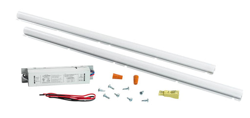 Keystone Linear LED Retrofit Kit, 4000K, 120-277V Input, 0-10V Dimming, Power Selectable between 18W, 24W, and 31W, Includes (2) 22in Alumagroove Modules, (2) 22in Lenses, (1) LED Driver, and (1) bag of assorted mounting hardware - Linear LED Light Engines