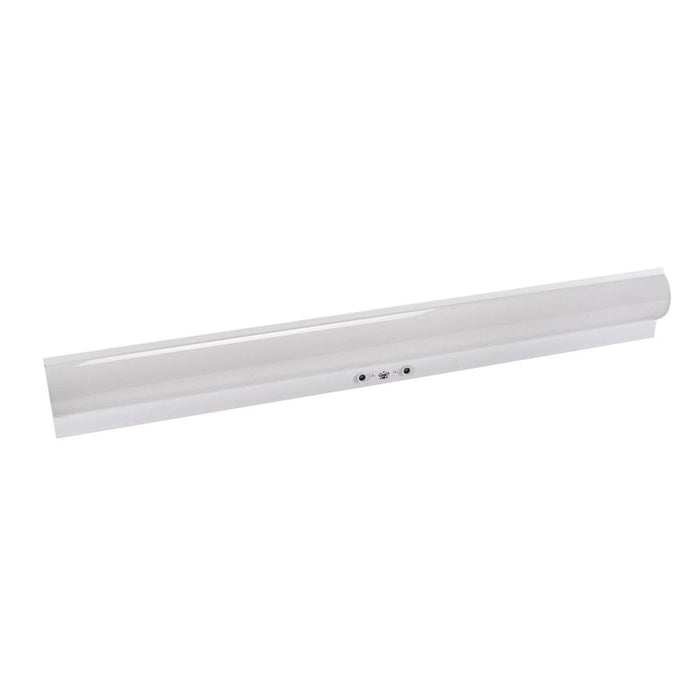 Keystone 4ft LED Stairwell Fixture feat. Power Select & Color Select. 45/35/30W, 120-277V Input, 3500/4000/5000K, 0-10V Dimming, Built-in Ultrasonic Sensor KT-SWLED45PS-4A-8CSA-VDIM-P