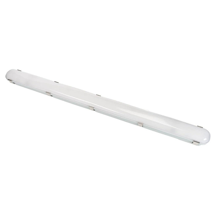 Keystone 63W LED Vapor Tight, 4ft Narrow Body, 120-277V Input, Frosted Lens, 5000K, 0-10V Dimmabe, Premium Series KT-VTLED63-4A-850-VDIM-P