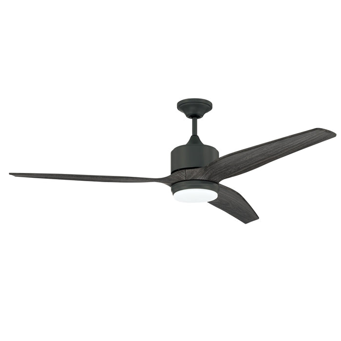 60" Mobi Indoor/Outdoor (Wet) in Aged Galvanized w/ Greywood Blades