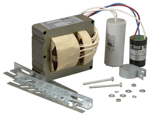 Keystone 200W Pulse Start Metal Halide Ballast Replacement Kit. 120/208/240/277/480V. Included Ballast:MPS-200A-P-HP. Includes Capacitor, Ignitor, Brackets, mounting hardware - HID Ballasts