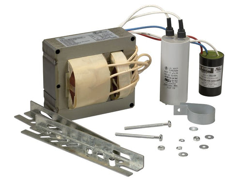 Keystone 250W Pulse Start Metal Halide Ballast replacement kit. 120/208/240/277/480V. Included Ballast: MPS-250A-P-HP. Includes Capacitor, Ignitor, brackets, mounting hardware. - HID Ballasts