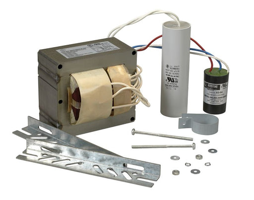 Keystone 450W Pulse Start Metal Halide Ballast Replacement Kit. 120/208/240/277/480V. Included Ballast: MPS-450A-P-HP. Includes Capacitor, Ignitor, mounting brackets, and hardware - HID Ballasts