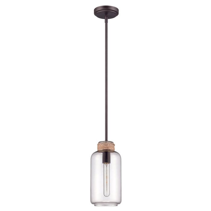 1 Light Mini Pendant in Espresso