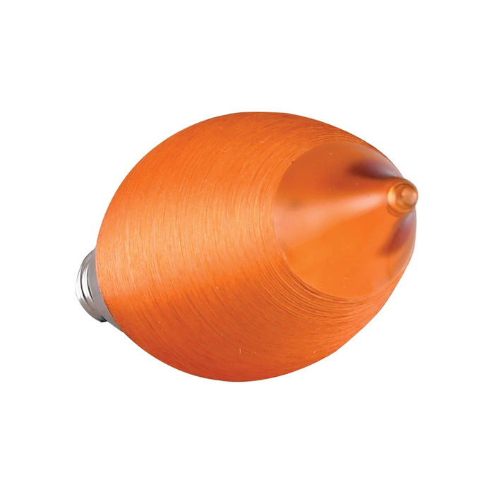 SATCO 2 Watt CA11 LED - Satin Spun Amber - Candelabra base - 2100K - 120 Volt S11301