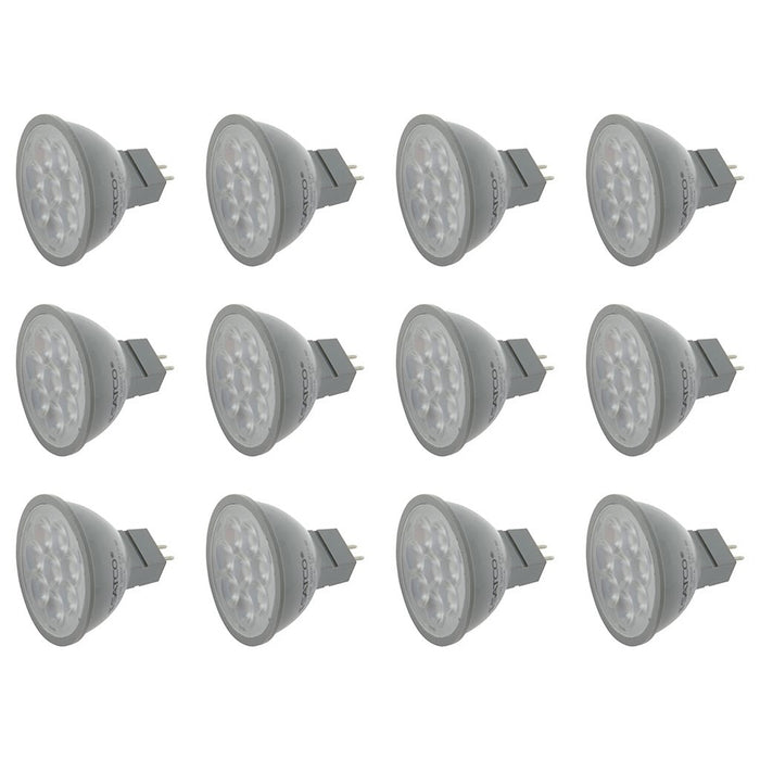 6W - MR16 LED - 5000K - GU5.3 base - 40 deg. Beam Angle - 24 Volt - 12-Pack