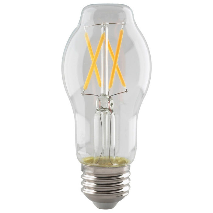 SATCO 8 Watt BT15 LED - Clear - Medium base - 2700K - 800 Lumens - 120 Volt S11378