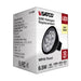 SATCO 6.5 Watt MR16 LED - Black Finish - 3000K - GU5.3 Base - 500 Lumens - 12 Volt S11398