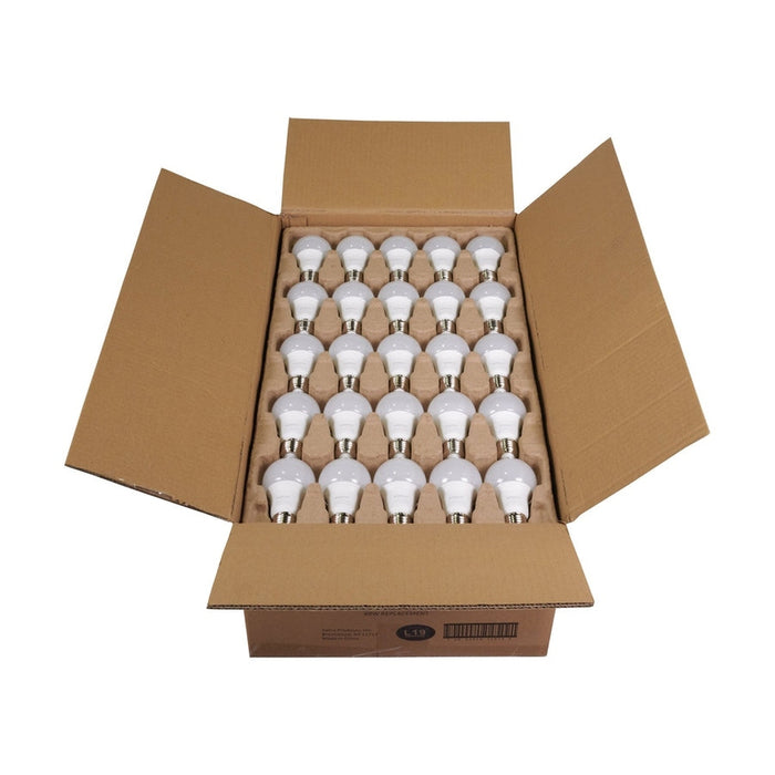 SATCO 9 Watt A19 LED - 4000K - Medium base - 220 deg. Beam Angle - 100-pack S11413