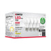 SATCO 5 Watt A19 LED - 3000K - Dimmable - Medium base - 230 deg. Beam Angle - 4-pack S11451