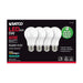 SATCO 5 Watt A19 LED - 4000K - Dimmable - Medium base - 230 deg. Beam Angle - 4-pack S11452