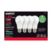 SATCO 13 Watt A19 LED - 4000K - Dimmable - Medium base - 230 deg. Beam Angle - 4-pack S11456