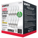 SATCO 14 Watt A19 LED - 2700K - Non-Dimmable - E26 - 80 CRI - 8-pack S11462