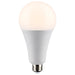 SATCO Ultra Bright Utility Lamp - 36 Watt - PS30 LED - Dimmable - White Finish - Medium Base - 4000K - 120 Volt - High Lumen S11481