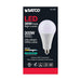 SATCO Ultra Bright Utility Lamp - 36 Watt - PS30 LED - Dimmable - White Finish - Medium Base - 4000K - 120 Volt - High Lumen S11481