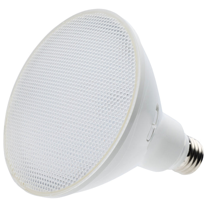 25 Watt PAR38 LED - 3000K/5000K CCT Selectable - High Lumen - Medium Base - White Finish - 120 Volt - 6-Pack