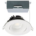 SATCO 12W LED 3.5" Downlight Gimbaled CCT Selectable Remote Driver 120V - ROUND/WHITE S11624R1