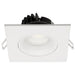 SATCO 12W LED 3.5" Downlight Gimbaled CCT Selectable Remote Driver 120V -SQUARE/WHITE S11627R1