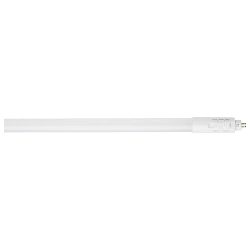 SATCO 9 Watt 2 Foot T5 LED - CCT Selectable - G5 Base - Type B - Ballast Bypass - Single or Double Ended Wiring - White Finish - 120-277 Volt S11650