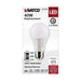 SATCO 6 Watt A19 LED - Medium Base - CCT Selectable - White Finish - 90 CRI - 120 Volt S11770