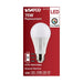 SATCO 12 Watt A19 LED - Medium Base - CCT Selectable - White Finish - 90 CRI - 120 Volt S11772