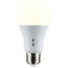 SATCO 5 Watt A19 LED - Medium Base - CCT Selectable - 120 Volt - White Finish S11790