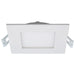 SATCO 10W LED SLIMFIT 4" DOWNLIGHT CCT SELECTABLE - SQUARE/WHITE S11829