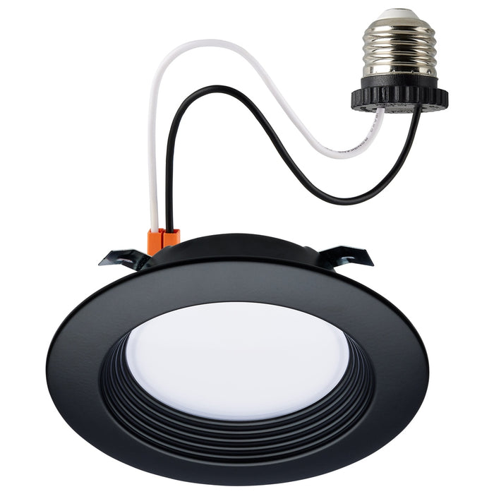 6.7 Watt - LED Downlight Retrofit - 4 Inch - CCT Selectable - 120 Volts