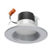 SATCO 7 Watt - LED Downlight Retrofit - 4 Inch - CCT Selectable - 120 volts - Dimmable - Brushed Nickel Finish S11833