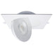 SATCO 15 Watt - CCT Selectable - LED Direct Wire Downlight - Gimbaled - 6 Inch Square - Remote Driver - White S11861