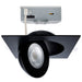 SATCO 15 Watt - CCT Selectable - LED Direct Wire Downlight - Gimbaled - 6 Inch Square - Remote Driver - Black S11863